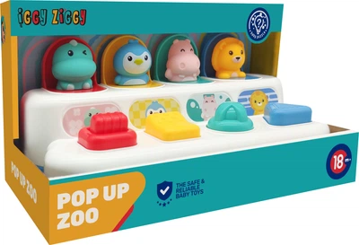 Игрушка детская Iggy Ziggy Pop-Up Animals развивающая (3858894670925)