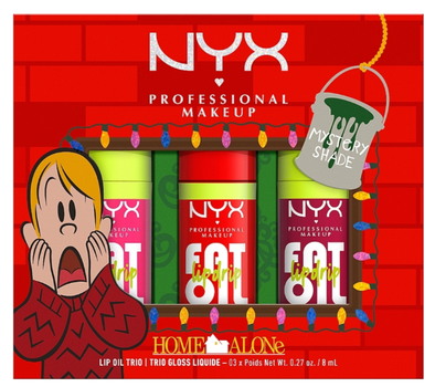 Набір блисків для губ NYX Professional Makeup Home Alone Fat Oil Lip Drip Trio 0 3 х 4.8 мл (800897264406)