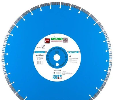 Круг алмазний відрізний DiStar 450x3,8/2,8x25,4-11,5-32-ARPS 1A1RSS/C3-W R215 Metеor 12385055028