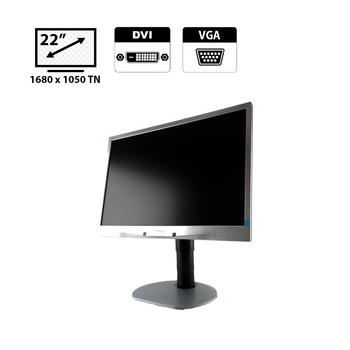 Монитор Philips Brilliance 220B4L / 22" (1680x1050) TN / DVI, VGA б/у