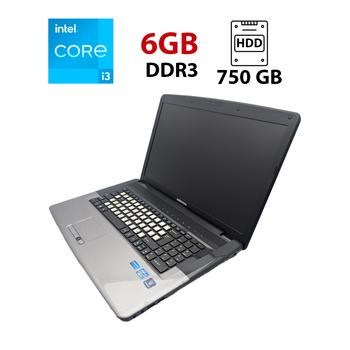 Ноутбук Medion Akoya E7220 / 17.3" (1600x900) TN / Intel Core i3-2310M (2 (4) ядра по 2.1 GHz) / 6 GB DDR3 / 750 GB HDD / Intel HD Graphics / WebCam б/в