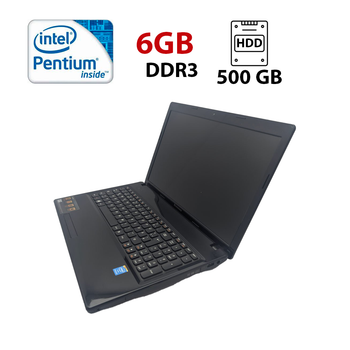 Ноутбук Lenovo G580 / 15.6" (1366x768) TN / Intel Pentium B960 (2 ядра по 2.2 GHz) / 6 GB DDR3 / 500 GB HDD / Intel HD Graphics / WebCam б/у