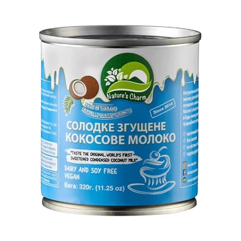Сгущённое кокосовое молоко Nature's Charm, 320 г (12700292)