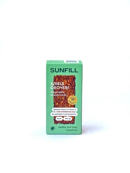Хлібці овочеві Sunfill, без глютену 100 г (12700291)