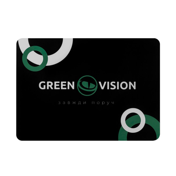 Коврик для мыши GreenVision 350х250х3 мм Черный