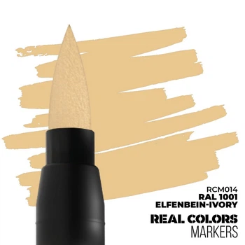 Elfenbein (Ivory) RAL 1001 - акриловий маркер Real colors AK interactive (RCM014)