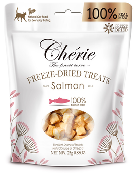 Лакомство для котов с лососем Cherie Freeze-Dried Treats Salmon, 30 гр