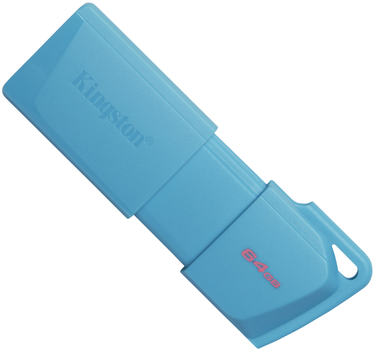 Флеш память USB Kingston DataTraveler Exodia M 64GB USB 3.2 Gen1 Aqua Blue (KC-U2L64-7LB)
