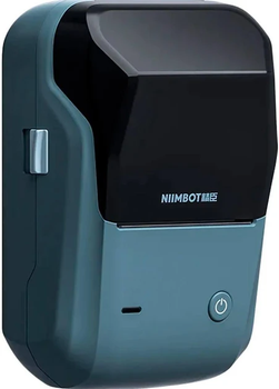 Термопринтер для печати этикеток NIIMBOT B1 Space Blue + этикетки T50*30 в комплекте