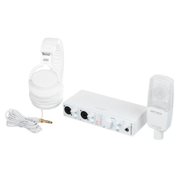Комплект для звукозапису Arturia MiniFuse Recording Pack White