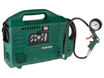 Сетевой, портативный, безмасляний компрессор Parkside PKZ 180 C5