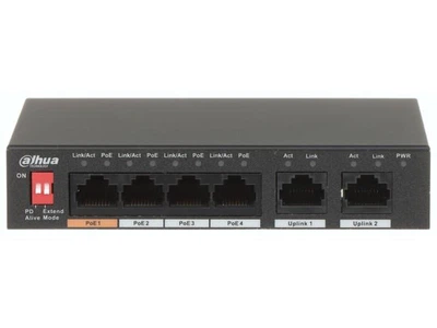 Комутатор некерований Dahua Technology PFS3006-4ET-60-V2