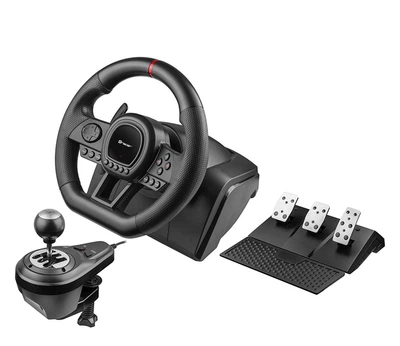 Комплект (кермо, педалі, кпп) Tracer SimRacer (TRAJOY47345)
