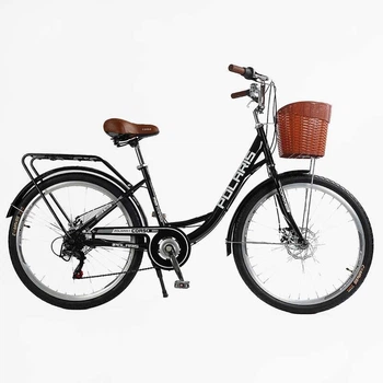 Велосипед міський з корзиною Corso «Polaris» 26 PS-80110