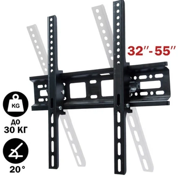 Крепление для телевизора 32"-55" V-star V2 HT-002 настенное c наклоном для плазмы до 30 кг