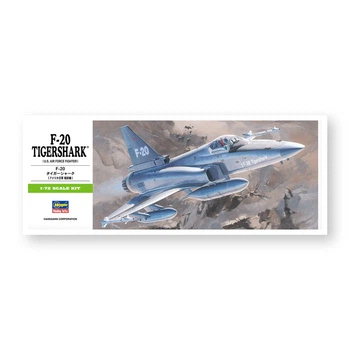 Сборная модель самолета F 20 TIGERSHARK Hasegawa 00233