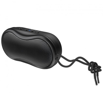 Портативная беспроводная Bluetooth колонка акустика Hoco BS36 BT5. 0 TWS, AUX, TF CARD, FM, USB Black