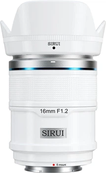 Об'єктив SIRUI Sniper / 16 мм / f/1.2 / Sony E / Білий
