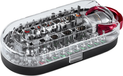 Отвертка с набором бит Trotec 40 pieces Bit and Socket Wrench Set (DAS302815)