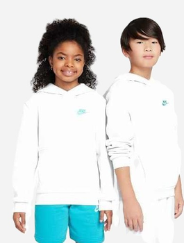 Bluza z kapturem młodzieżowa K Nsw Club Flc Hdy Lbr