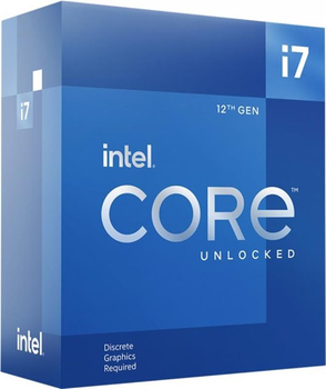 Процессор Intel Core i7 12700KF 3.6GHz (25MB, Alder Lake, 125W, S1700) Box (BX8071512700KF)