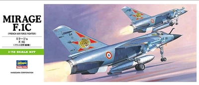 Збірна модель 1/72 Літак Mirage F-1C Hasegawa 00234