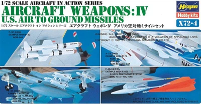 Збірна модель 1/72 Набір авіаційне озброєння США IV Hasegawa 35004