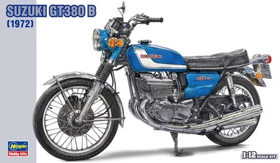 Збірна модель 1/12 Мотоцикл Suzuki GT380 B Hasegawa 21505