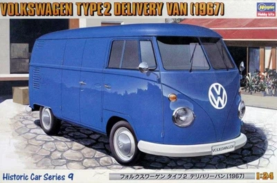 Збірна модель 1/24 Автомобіль Volkswagen Type2 delivery van (1967) Hasegawa 21209