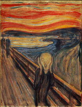 Puzzle Clementoni Museum Munch Krzyk 1000 elementów 39377 (8005125393770)