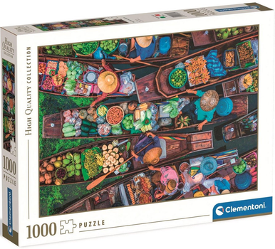 Puzzle Clementoni High Quality Thai Floating Market 1000 elementów 39882 (8005125398829)