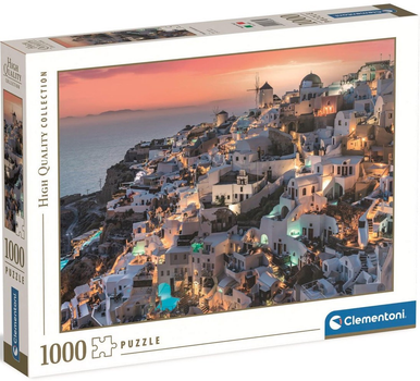 Puzzle Clementoni High Quality Shades of Santorini 1000 elementów 39885 (8005125398850)