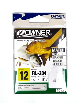 Крючки с поводком Owner RL-284 №12