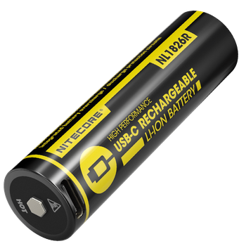 Акумулятор 18650 (2600mAh) Nitecore NL1826R