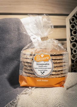 Вафлі Stroopwafels Patisserie із карамеллю 400 гр. Нідерланди