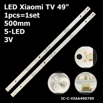 LED подсветка Xiaomi TV 49" 3V 5led 502mm L49M5-AZ IC-C-VZAA49D799 MI49TV(M49) 1шт.