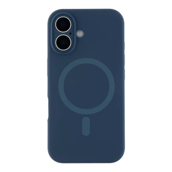 Чохол Glow Silicone Case Full Camera with Magsafe для iPhone 16 Колір Dark blue