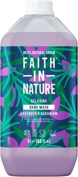 Натуральне рідке мило для рук Faith in Nature з Лавандою та Геранню 5 л (708002900495)