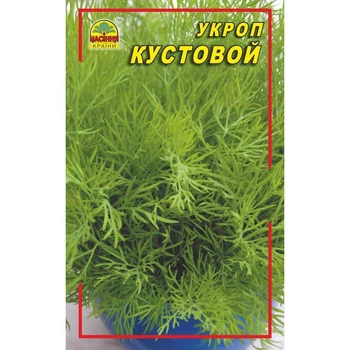 Насіння Укропу Насіння країни Кущового 15 г