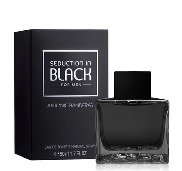 Туалетна вода чоловіча Antonio Banderas Seduction In Black 2009 50 мл (00-00024368)