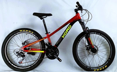 Спортивний алюмінієвий велосипед Corso "Kord" 24 дюйми KD-74012 Shimano 21 швидкість