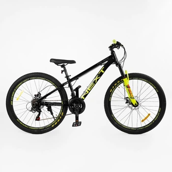 Спортивний алюмінієвий велосипед Corso "Next" 26 дюймів NX-26400 Shimano 21 швидкість