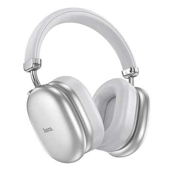 Навушники Bluetooth Hoco W35 Max ANC бездротові повнорозмірні BT V5.4 підтримка TF AUX Сріблястий