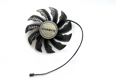 Вентилятор Everflow для видеокарты Gigabyte (orgnl) 83 мм T128015SU (GA92S2U T129215SU PLA09215S12H) (№414.61)