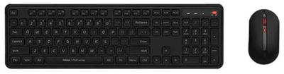 Комплект беспроводной Xiaomi MiiiW Keyboard and Mouse Combo Gen 3 PB03 Wireless Black (MW24PB03 Black)