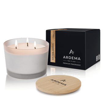Аромасвеча ARDEMA GOLDEN SANDAL 330 г (180192W)