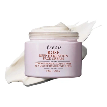 Увлажняющий крем для лица с экстрактом розы Fresh Rose Deep Hydration Face Cream 50 ml