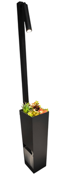 Бра Brille BL-985W/5W Matte BK/GY LED (29-435)