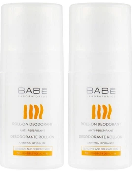 BABE Laboratorios (Бабе Лабораторіос) набір дезодорантів-антиперспірантів 24 години, 50 мл × 2 шт — захист та комфорт