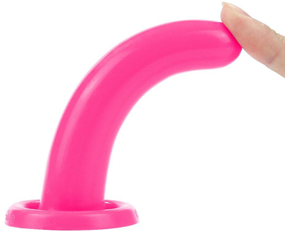 Гладкий фаллоимитатор Lovetoy Silicone Holy Dong Small цвет розовый (20849016000000000)